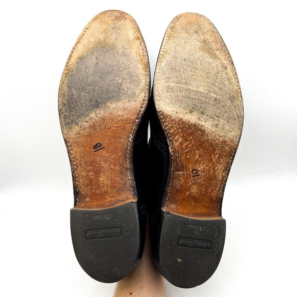 Grenson Bench Made English Leather Black Tassel Loafers Men's 13 B - Picture 16 of 16